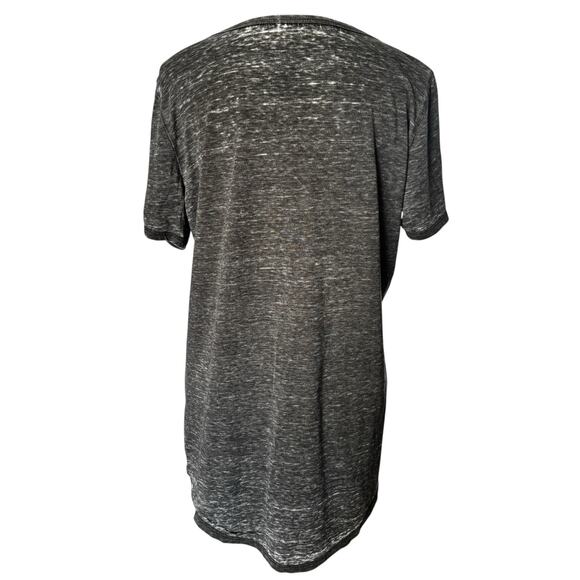 Clueless Movie T Shirt Womens Large Gray Graphic Distressed Relaxed Blouse - Picture 5 of 7